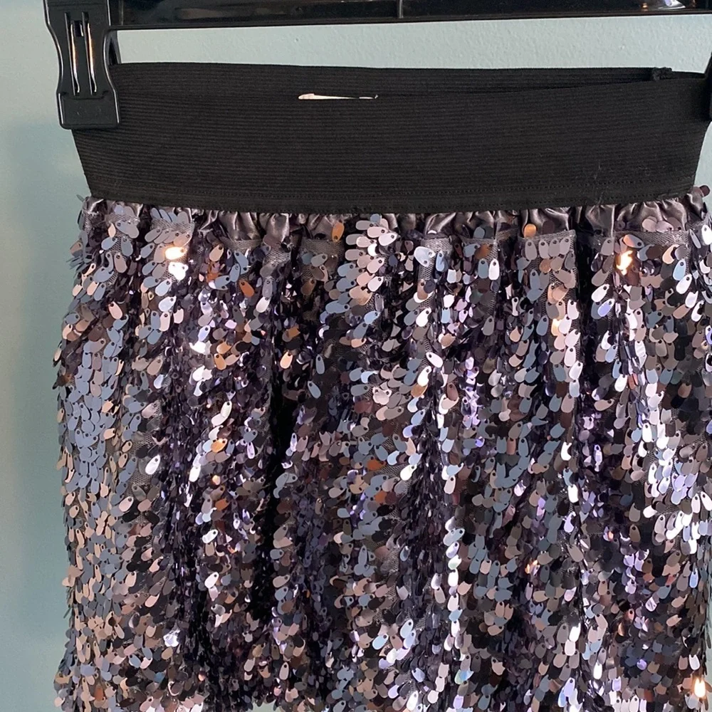 The Children's Place Medium 7/8 NEW Sequins Girls Holiday Party Skirt NWT